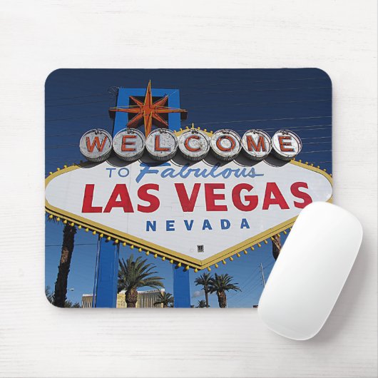Begrüßen Sie nach fabelhaftes Las Vegas Mousepad (Mit Mouse)