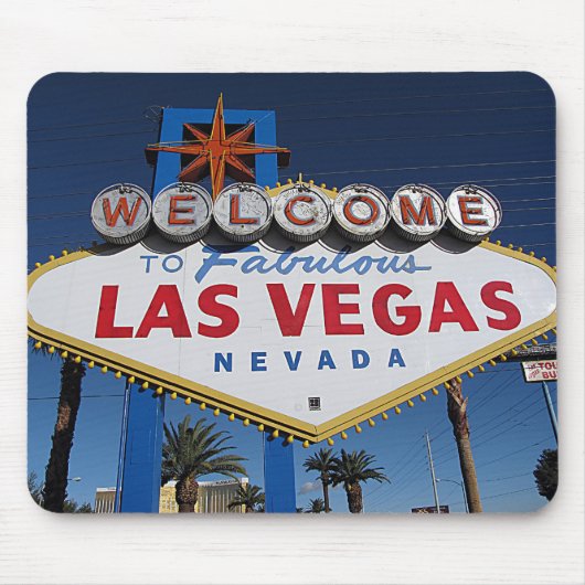 Begrüßen Sie nach fabelhaftes Las Vegas Mousepad (Vorne)