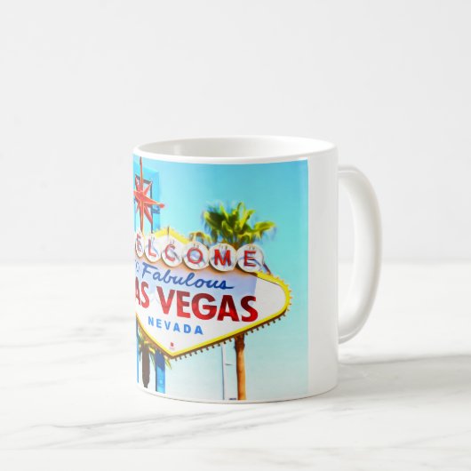 Begrüßen Sie nach Las Vegas 2 Kaffeetasse (VorderseiteRechts)
