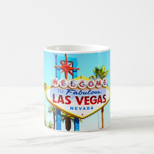 Begrüßen Sie nach Las Vegas 2 Kaffeetasse (Mittel)
