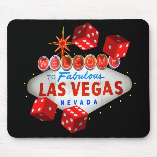 Begrüßen Sie nach Las Vegas Mousepad (Vorne)
