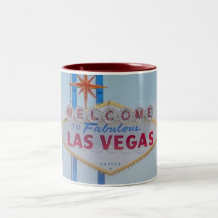 Begrüßen Sie zur fabelhaften Ton-Tasse Las Vegas Zweifarbige Tasse