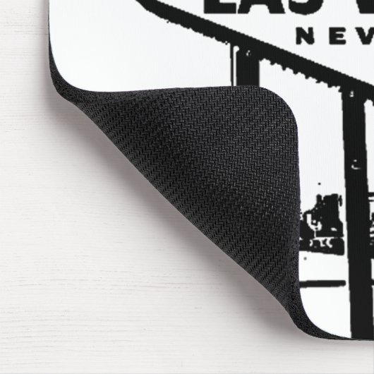 Begrüßen Sie zur Las Vegas-vektorgraphik Mousepad (Ecke)