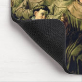 Begrüßen von St Bonaventure in den Franziskaner Mousepad (Ecke)