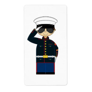 begrüßenaufkleber US Marine Corp NCO