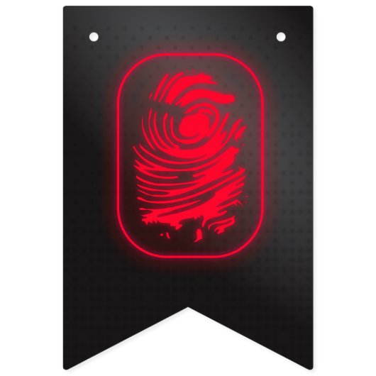 BEGRÜSSENDE AGENT WIMPELKETTE (Erste Fahne)