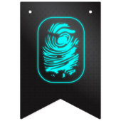 BEGRÜSSENDE AGENT WIMPELKETTE (Erste Fahne)