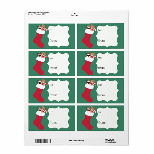 Begrüßter Strumpf Empfänger Weihnachtsgeschenksieg (Vorne)