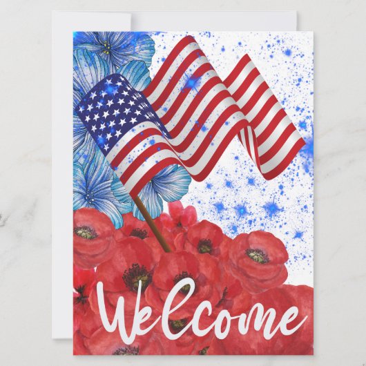 Begrüßung 4. Juli (Vorderseite)