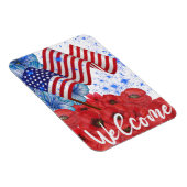 Begrüßung 4. Juli Magnet (Rechte Seite)