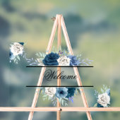 Begrüßung Acrylschild (Neutral)