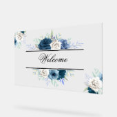 Begrüßung Acrylschild (Winkel)