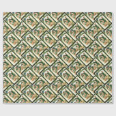 Begrüßung am St. Paddy's Day Geschenkpapier (Flach)