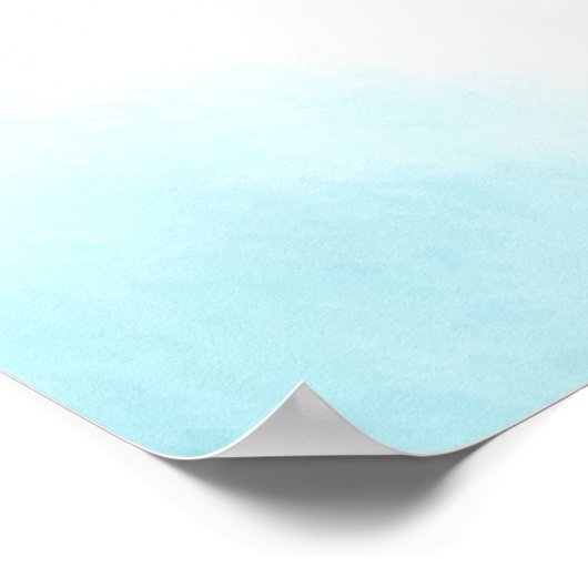 Begrüßung am Strand Poster (Ecke)