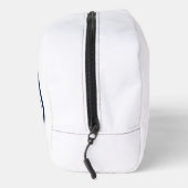 Begrüßung an Bord Herzklopfen Name Monogramm Waschbeutel (Rechts)