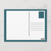 Begrüßung an Bord Postkarte (Rückseite)