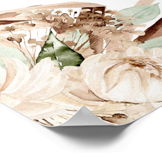 Begrüßung auf Spanisch Poster (Ecke)