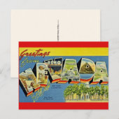 Begrüßung aus Nevada Postkarte (Vorne/Hinten)