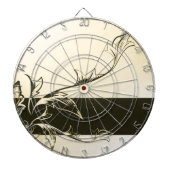 Begrüßung Dartscheibe (vorne)