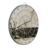 Begrüßung Dartscheibe (Vorderseite Links)