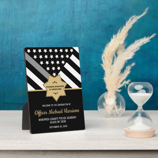 Begrüßung der Absolventen Fotoplatte (Seite)