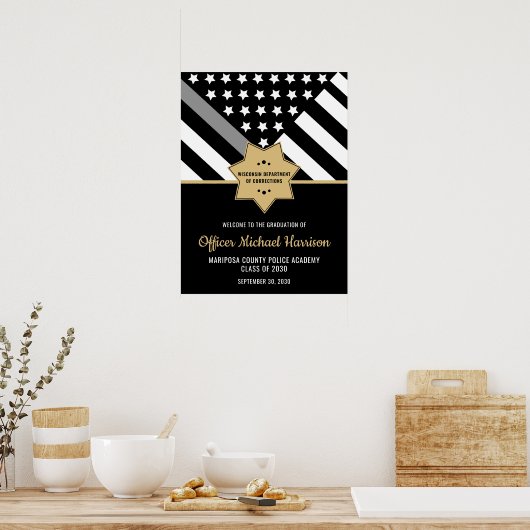 Begrüßung der Absolventen Poster (Küche)