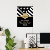 Begrüßung der Absolventen Poster (Heimbüro)