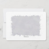 Begrüßung der Adoption von Zuhause Foto Einladung (Rückseite)