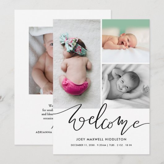 Begrüßung der Ankündigung moderner Drehbücher (Vorne/Hinten)