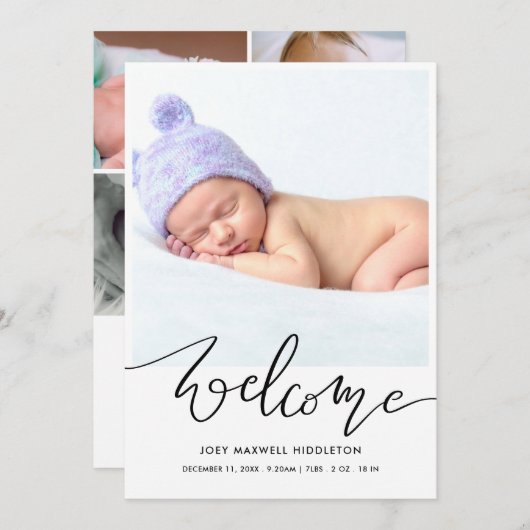 Begrüßung der Ankündigung moderner Drehbücher (Vorne/Hinten)