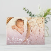 Begrüßung der Ankündigung zur Geburt des neuen Bab (Stehend Vorderseite)