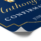 Begrüßung der Blue Gold Boys Bestätigung Poster (Ecke)