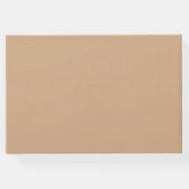 Begrüßung der Blume Gästebuch (Rückseite)