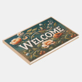 Begrüßung der Blume Gästebuch (Ecke)