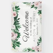 Begrüßung der Blumenzwiebelblume Banner (Vertikal)