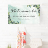 Begrüßung der Eukalyptus Banner (Insitu)