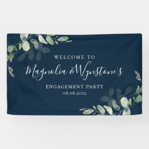 Begrüßung der Eukalyptus-Partnerin für Aquarellen Banner