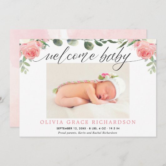 Begrüßung der Eukalyptusblümchen (Vorne/Hinten)