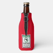 BEGRÜSSUNG DER FIRMEN FLASCHENKÜHLER (Flasche Rückseite)