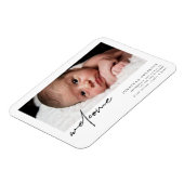 Begrüßung der Geburt Magnet (Linke Seite)