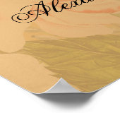 Begrüßung der Goldmedaillengewinner und der verbli Poster (Ecke)