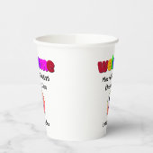 Begrüßung der Lehrer Pappbecher (Links)