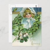 Begrüßung der Liebe Postkarte (Vorne/Hinten)