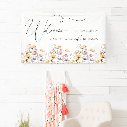 Begrüßung der Meadow-Wildblume Banner (Insitu)