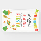 Begrüßung der mexikanischen Fiesta Graduation Part Banner (Horizontal)