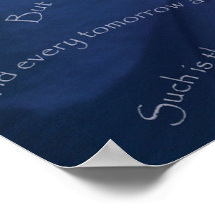 Begrüßung der Morgendämmerung Poster