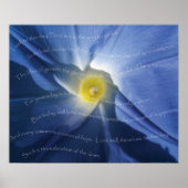 Begrüßung der Morgendämmerung Poster (Vorne)