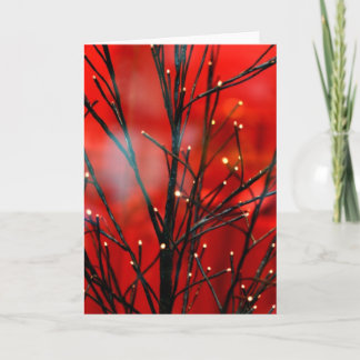 Begrüßung der Saison Feiertagskarte