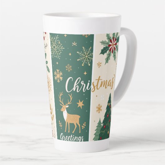 Begrüßung der Saison Milchtasse (Rechte Ecke)