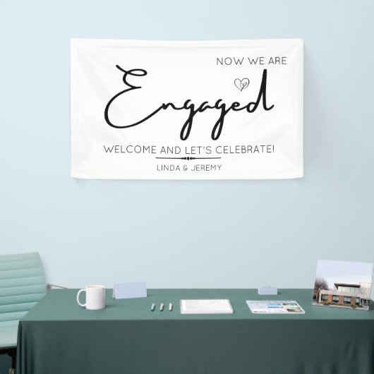 Begrüßung der Teilnehmer Banner (Messeveranstaltung)